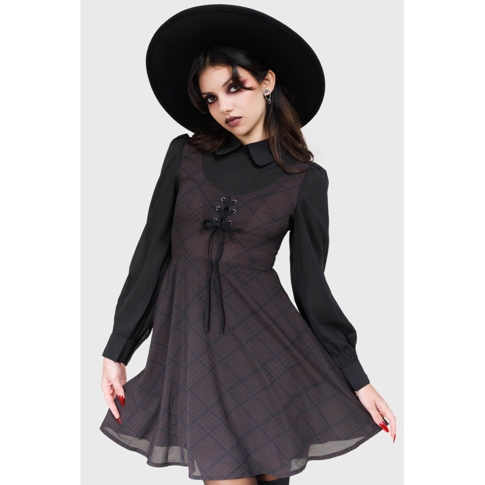 Killstar - Scriptorium Robe courte - Noir